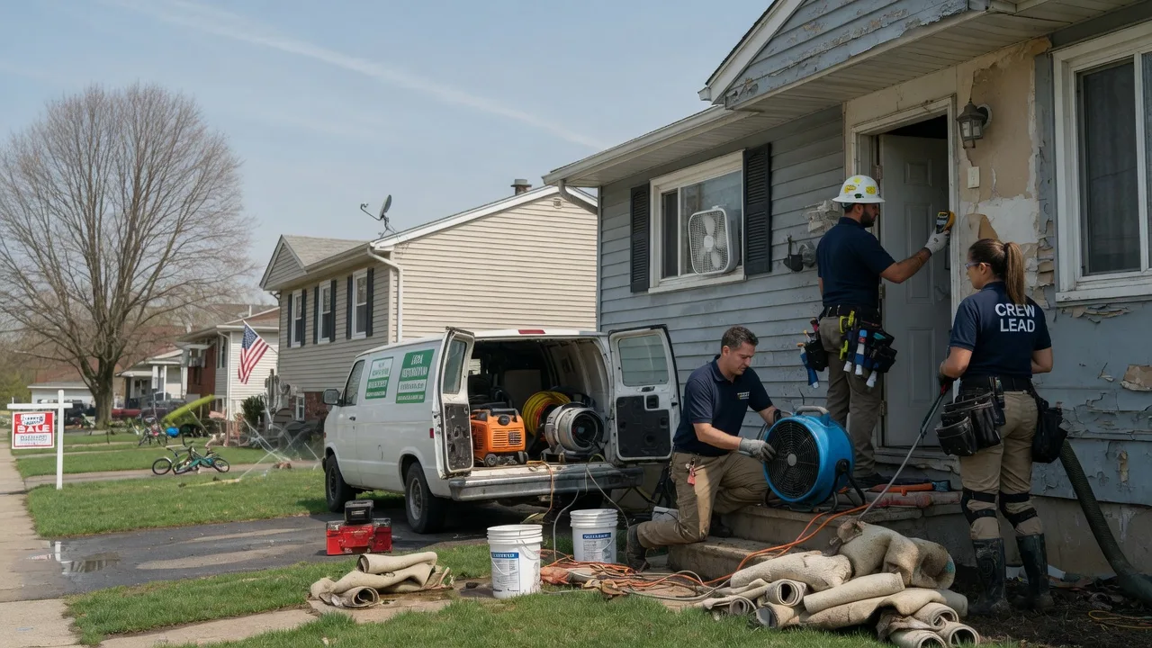 Flood Cleanup in Marion, IL near me